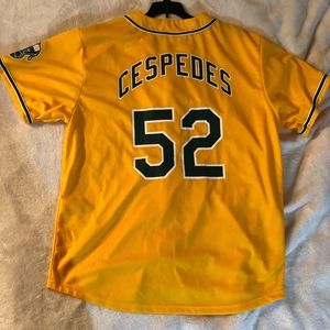 Oakland Athletics A's Jersey- XL- Yoenis Cespedes